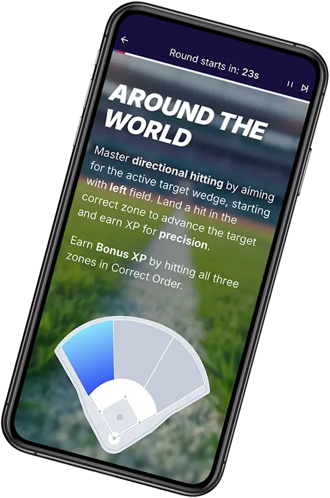 Bat Around app screen